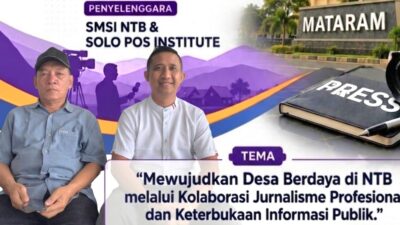 SMSI dan Solopos Institute Gelar UKW Muda Gratis.