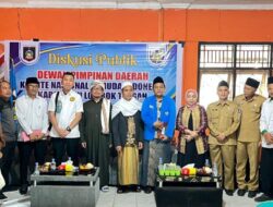 Diskusi Publik KNPI Loteng Dengan Bebagai Pihak, Wujudkan Keamanan Dan Kenyamanan Di Dunia Pendidikan Pondok Pesantren.