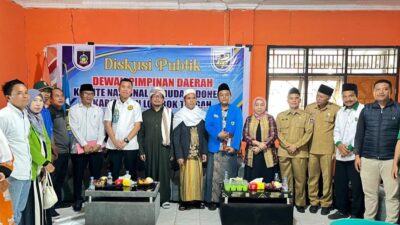 Diskusi Publik KNPI Loteng Dengan Bebagai Pihak, Wujudkan Keamanan Dan Kenyamanan Di Dunia Pendidikan Pondok Pesantren.