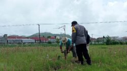 Polsek Labuapi Ajak Warga Karang Bongkot Mandiri Pangan