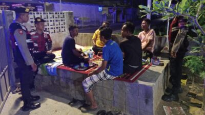 Patroli Malam Polres Lombok Barat Jaga Kamtibmas