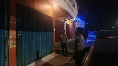 POLSEK GANGGA GELAR PATROLI DINI HARI ANTISIPASI GANGGUAN KAMTIBMAS