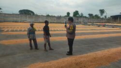 Polsek Kerek Sambang Gudang Jagung Desa Binaan, Dukung Program Swasembada Pangan