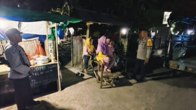 Pantau Aktivitas Masyarakat dan Minimalisir Guankamtibmas Polsubsektor Palibelo Gelar Patroli KRYD Malam Hari