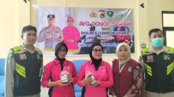 Sambut Hari Bhayangkara ke-80, Bhayangkari Lombok Utara Jadikan Donor Darah sebagai Wujud Kemanusiaan dan Deteksi Dini Kesehatan