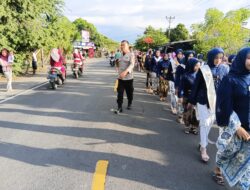 Polri Dukung Astacita, Polsek Palang Polres Tuban Turun Cek Tanaman jagung milik Warga di Desa Dawung
