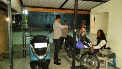 Antisipasi Kriminalitas 3C, Polsek Batulayar Patroli Dini Hari