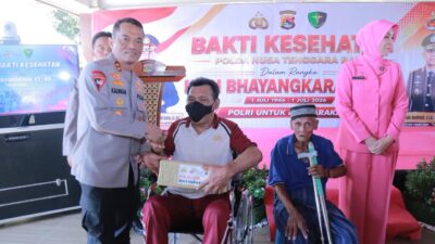 Polda NTB Gelar Bakti Sosial dan Bakti Kesehatan untuk Masyarakat Sambut Hari Bhayangkara ke-80