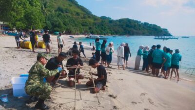 Kolaborasi TCC Nipah dan SAKA Grup Jaga Laut