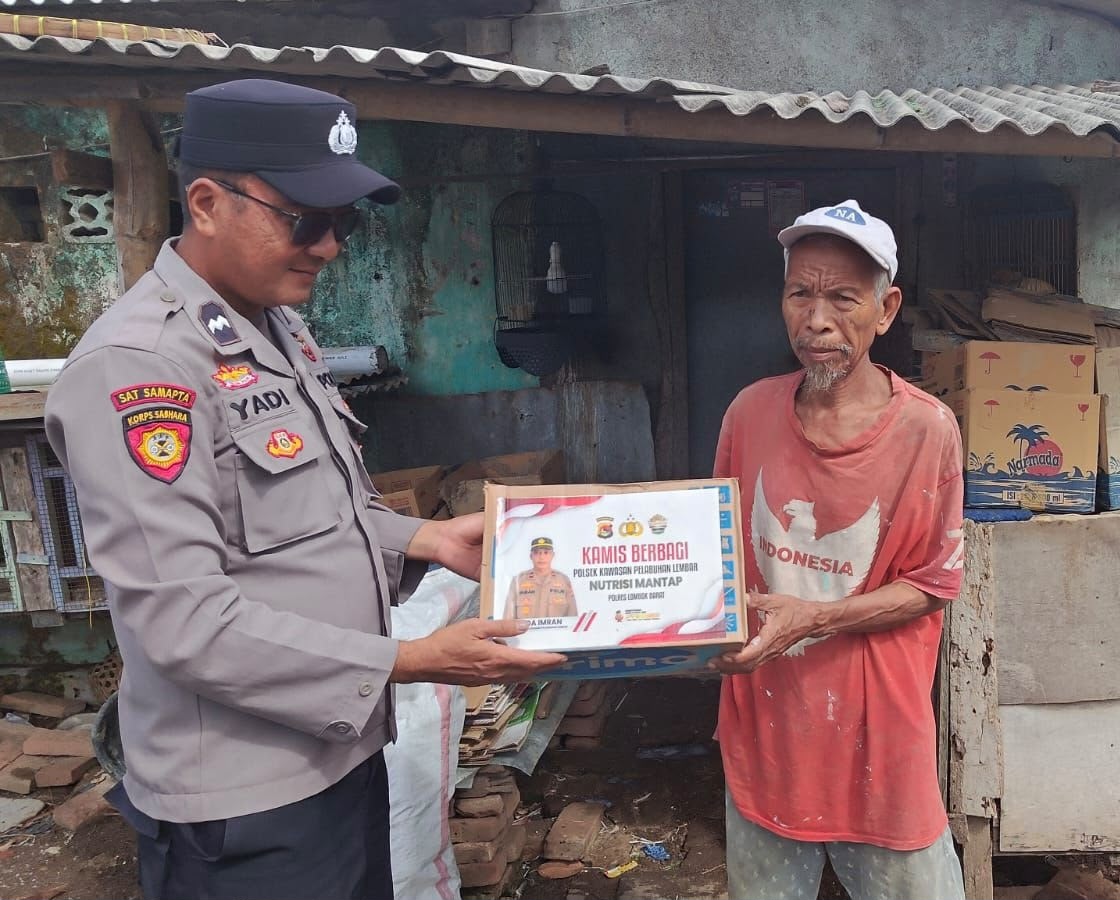 Program Nutrisi Mantap Polres Lobar Sasar Warga Lembar Timur