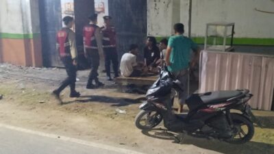 Antisipasi Kriminalitas, Samapta Polres Lombok Barat Patroli Dialogis
