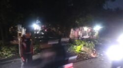 Jalan Tembobor Terbuka Lagi: Polri-Damkar-BPBD Evakuasi Pohon Tumbang*