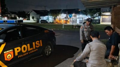 Antisipasi Kriminalitas, Polsek Labuapi Gelar Patroli KRYD Malam Hari