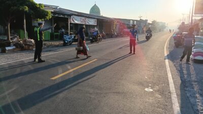 Polsek Gangga Gelar Patroli Cooling System, Imbau Warga Waspada Hoax dan Pergaulan Bebas