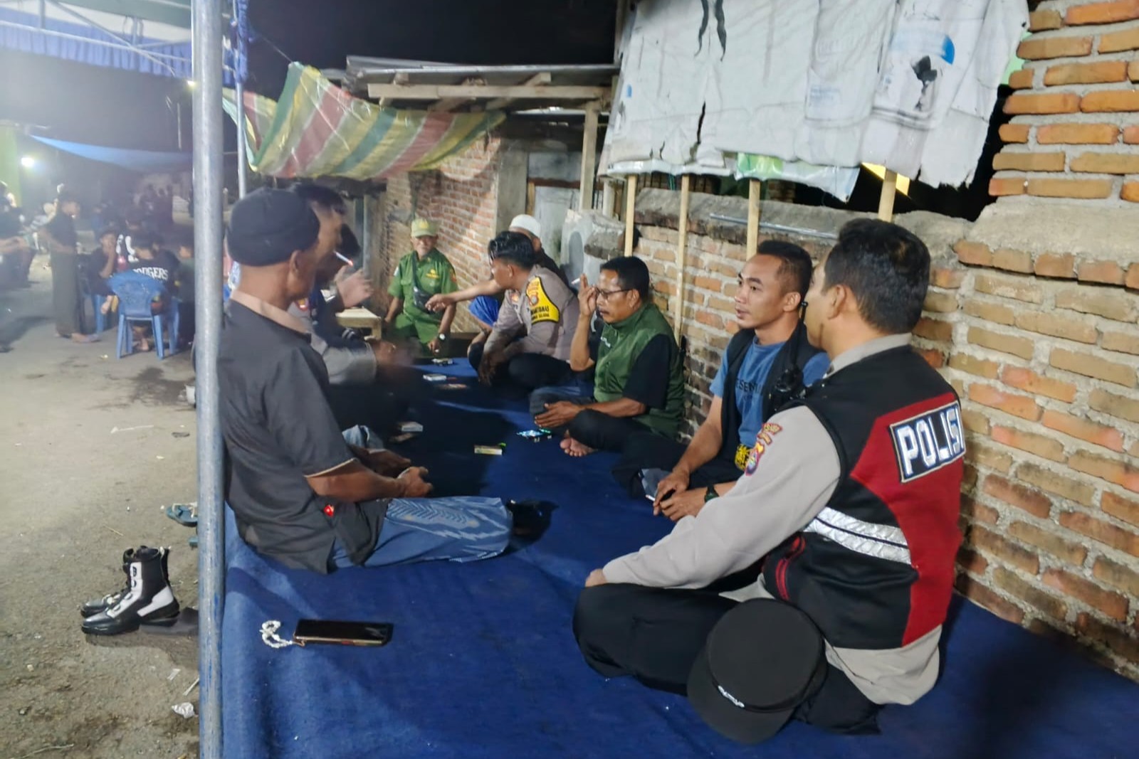 Jaga Kamtibmas, Personel Polsek Kuripan Sisir Wilayah Rawan