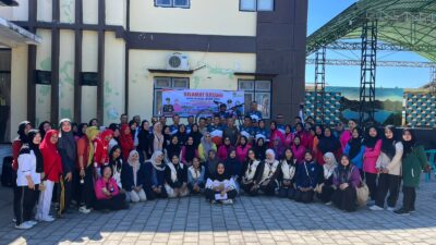 Gowes Kamtibmas Pererat Silaturahmi dan Sinergitas Bersama Tiga Pilar Kecamatan di Kecamatan Bayan