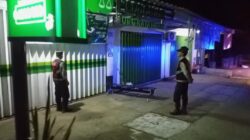 Patroli Dini Hari, Polsek Bayan Pastikan Keamanan Mako Tetap Kondusif