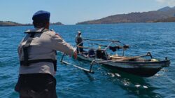 Satpolairud Polres Bima Kabupaten Patroli Perairan Antisipasi Laka Laut dan Gangguan Kamtibmas