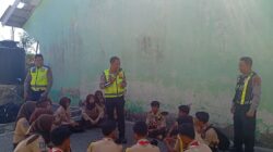 Bentuk Karakter Pelajar, Polsek Sekotong Sosialisasi Tertib Lalu Lintas dan Rekrutmen Saka Bhayangkara