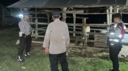 Polsek Sekotong Perketat Pengawasan Wilayah, Pastikan Kandang Ternak Warga Aman dari Kriminalitas