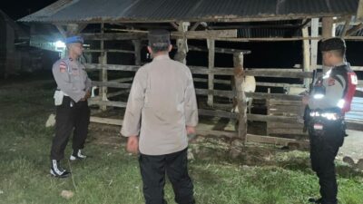 KRYD Polsek Sekotong: Persempit Ruang Gerak Pelaku Kejahatan di Sentra Ternak Lombok Barat