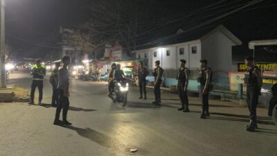 Cegah Aksi Balapan Liar dan Kasus 3C Serta Kejahatan Jalanan Lainnya, Piket Gabungan Fungsi Polres Bima Kabupaten Gelar Patroli KRYD Malam Hari