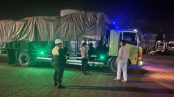 Upaya Jaga Kondusivitas Lombok Barat, Aparat Perketat Pemeriksaan Kendaraan Logistik di Pelabuhan Lembar