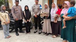 Gerakan Swadaya Personel Polsek Kediri, 168 Pekan Lawan Stunting di Desa Rumak