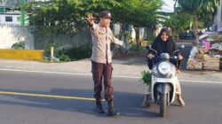 Polsek Gangga Laksanakan Giat Rawan Pagi di S4 Pasar Umum Gondang