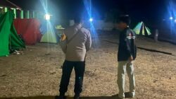 Bhabinkamtibmas Polsek Tambora, Hadiri Undangan Persami Yang Diselenggarakan Oleh SMPN 02 Kecamatan Tambora