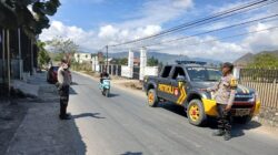 Patroli Rutin, Polsek Woha Sambangi Tempat Keramaian Hingga Pemukiman Warga