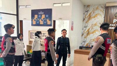 Cegah Kejahatan 3C dan Narkotika, Sat Samapta Polres Lombok Barat Sambangi Lapas Kuripan