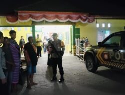 Patroli Malam di Jam Rawan Upaya Polsek Madapangga Cegah Potensi Guankamtibmas di Wilayah Hukumnya