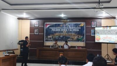 Bid Propam Polda NTB Menggelar Sosialisasi Perpol No 7 Tahun 2022 dan Pembinaan Etika Profesi Polri di Mapolres Bima Kabupaten