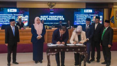 Pemprov dan DPRD NTB Sepakati Perubahan KUA PPAS APBD 2026