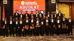 IKADIN NTB Kukuhkan 25 Advokat Baru,Dorong Penegakan Hukum yang Profesional dan Berkeadilan.