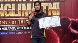 Sabet Medali Perunggu di Piala Panglima TNI 2026, Bripda Sonya Aulia Harumkan Nama Polda NTB dan Polri.