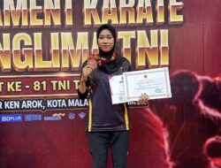 Sabet Medali Perunggu di Piala Panglima TNI 2026, Bripda Sonya Aulia Harumkan Nama Polda NTB dan Polri.