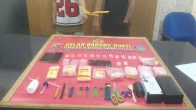 Polres Sumbawa Tangkap Tiga Terduga Bandar Serta 14 Poket Sabu