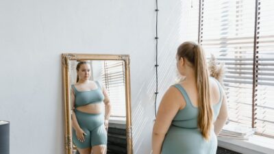 Person practicing self acceptance and finding inner peace by letting go of others expectations.