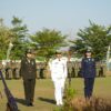 Tiga Wanita TNI Trimatra Tampil Kompak Sebagai Pengucap Sapta Marga Pada Upacara HUT Ke-81 TNI.