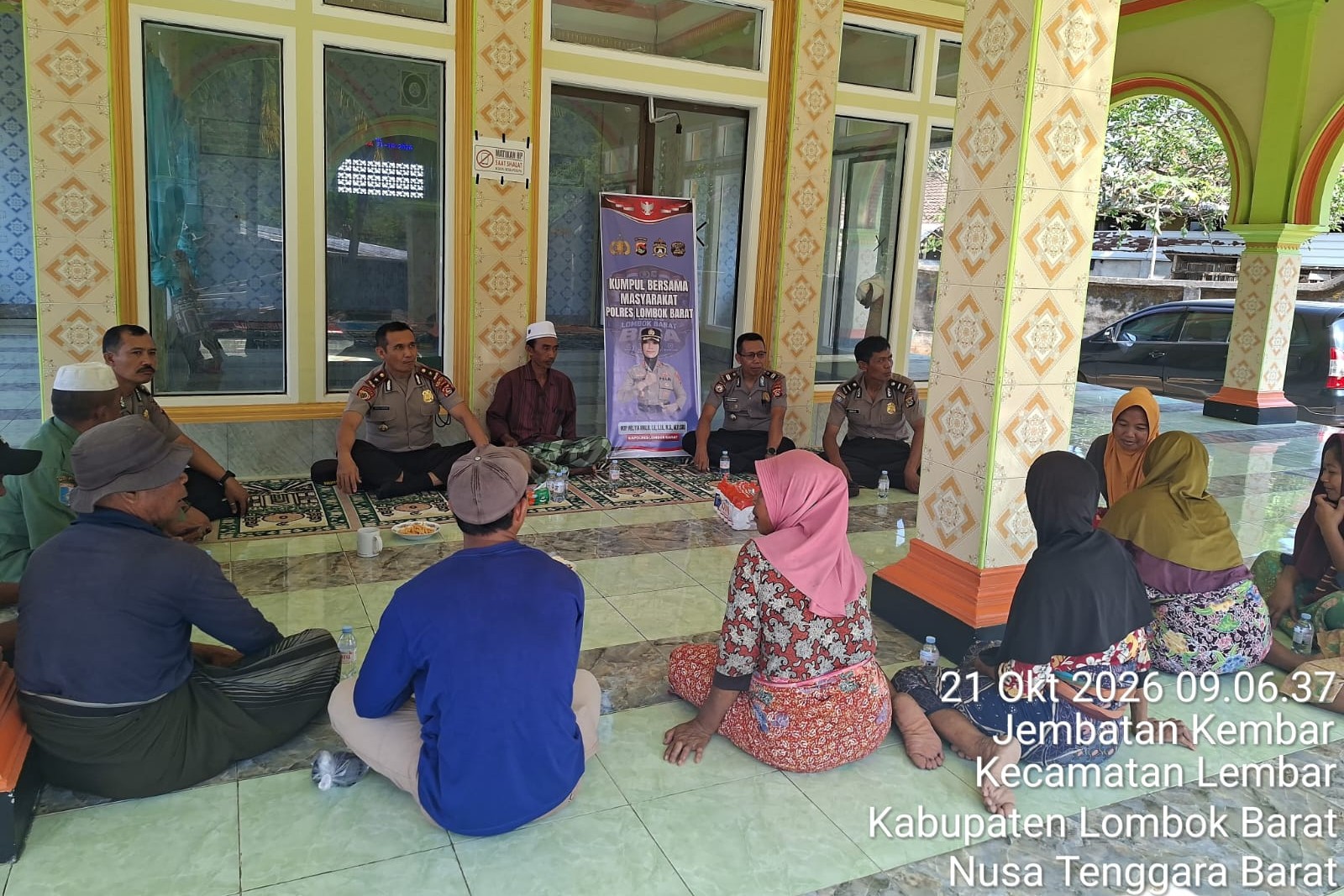 Polres Lombok Barat Serap Aspirasi Krisis Air Bersih Masyarakat Lembar