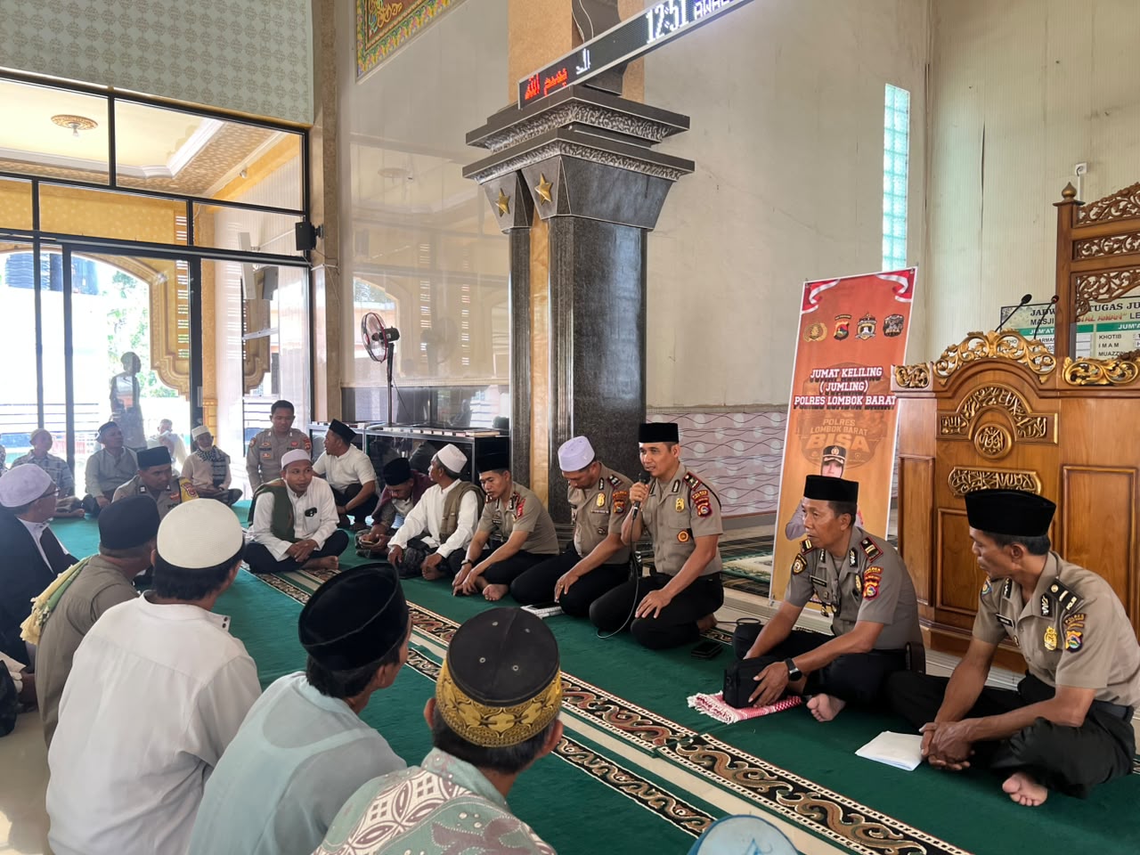 Wakapolres Lombok Barat Imbau Warga Jauhi Narkoba dan Judi Online