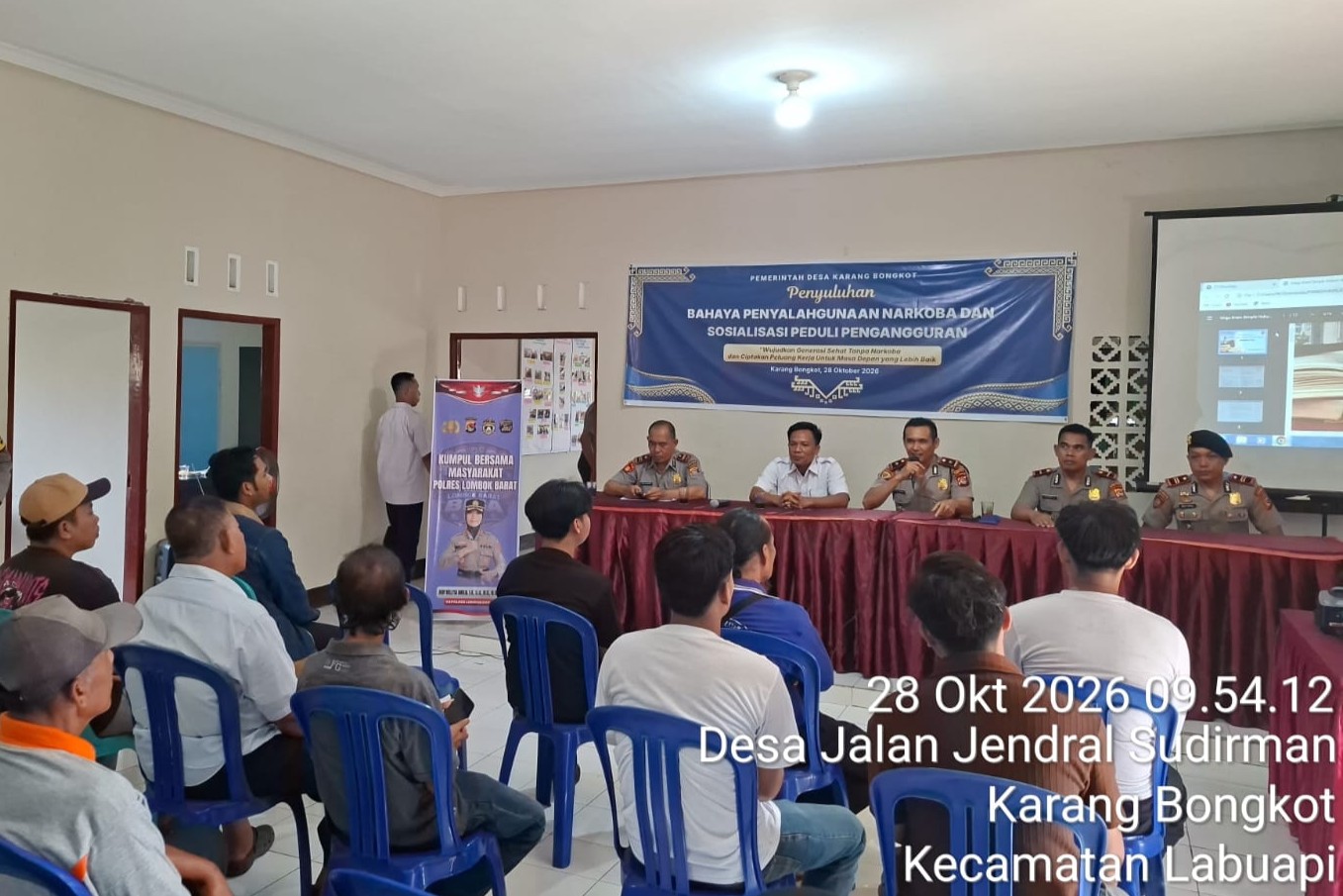 Polres Lombok Barat Tegaskan Sinergi Keamanan Swakarsa dan Bansos Tepat Sasaran