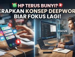 HP Terus Bunyi? Terapkan Konsep Deepwork Biar Fokus Lagi!